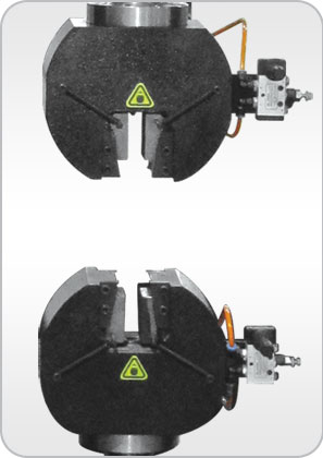 PWG-250 Pneumatic Wedge Grips Cap. 250 kN 